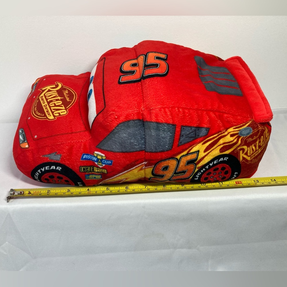 Disney Pixar Cars 3 Flip a Zoo Lightning McQueen Cruz Ramirez 14” Plush 2017 - Picture 8 of 9